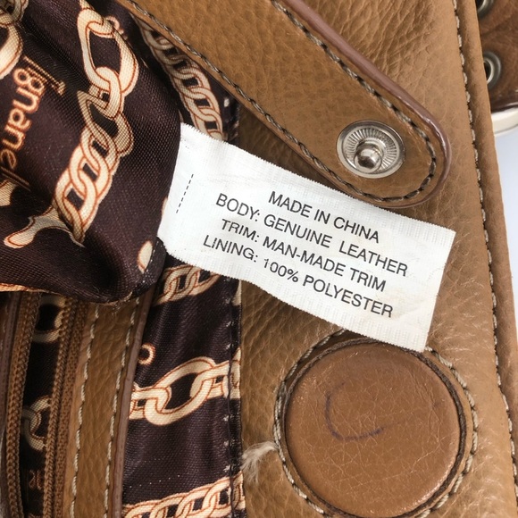 Tignanello Brown Leather Perfect 10 French Tote - Picture 9 of 13